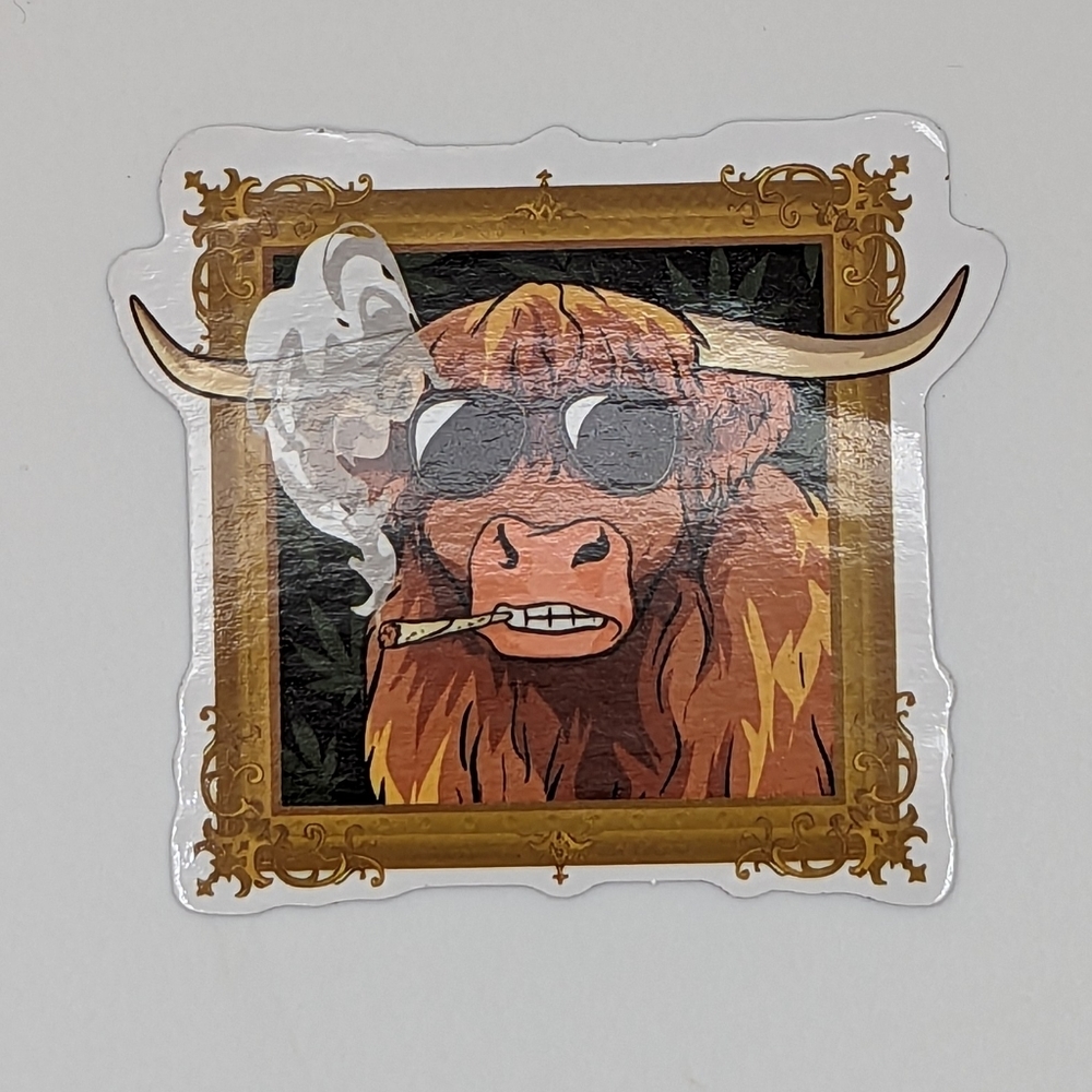 Cow Sticker